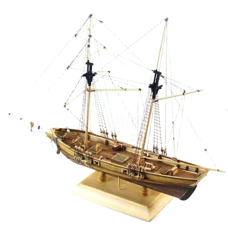 ชุดประกอบเรือใบไม้จำลองแบบ DIY - Model Kit Ship บทวิจารณ์และราคา