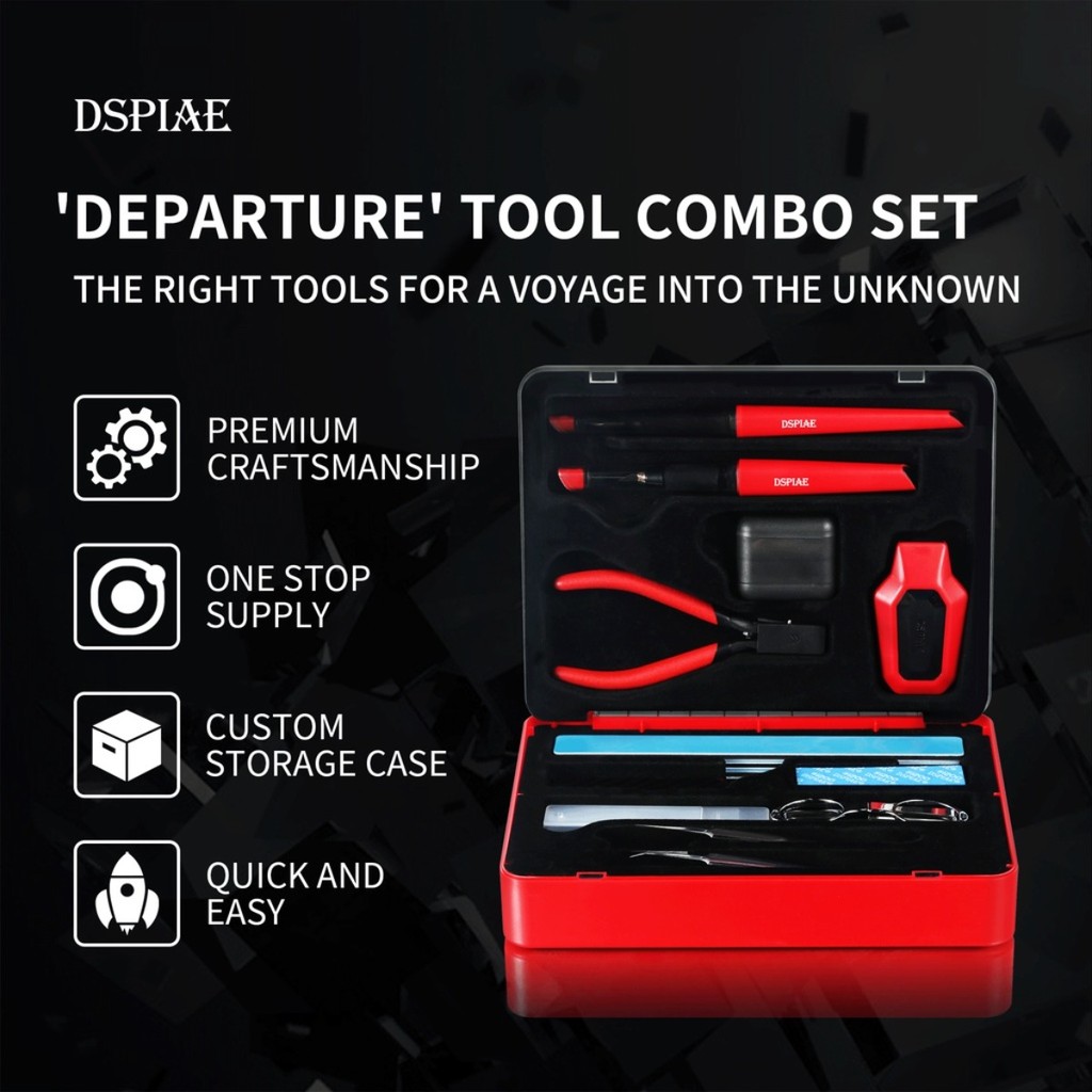 DSPIAE TC-S01 ชุดเครื่องมือประ - Model Kit Tweezers บทวิจารณ์และราคา