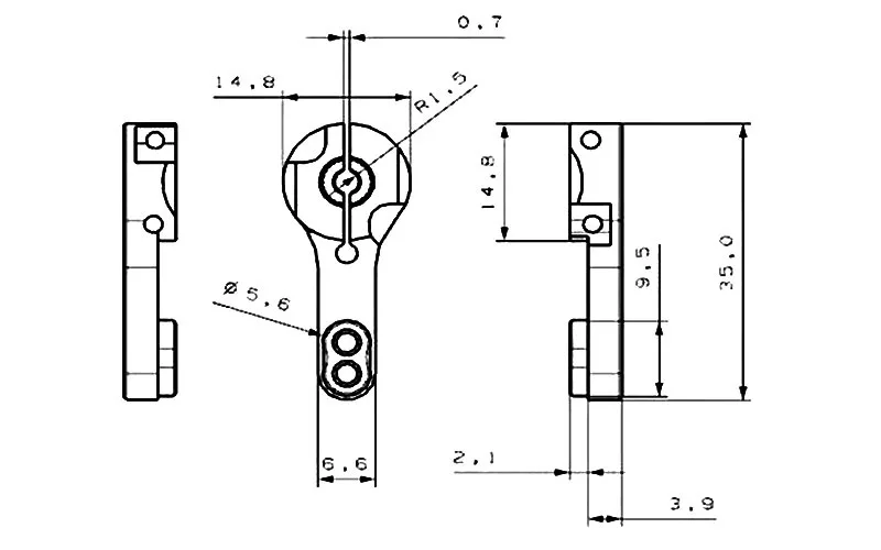 NEEBRC 25T RC Servo Horn อลูมิ - Model Kit Ship บทวิจารณ์และราคา